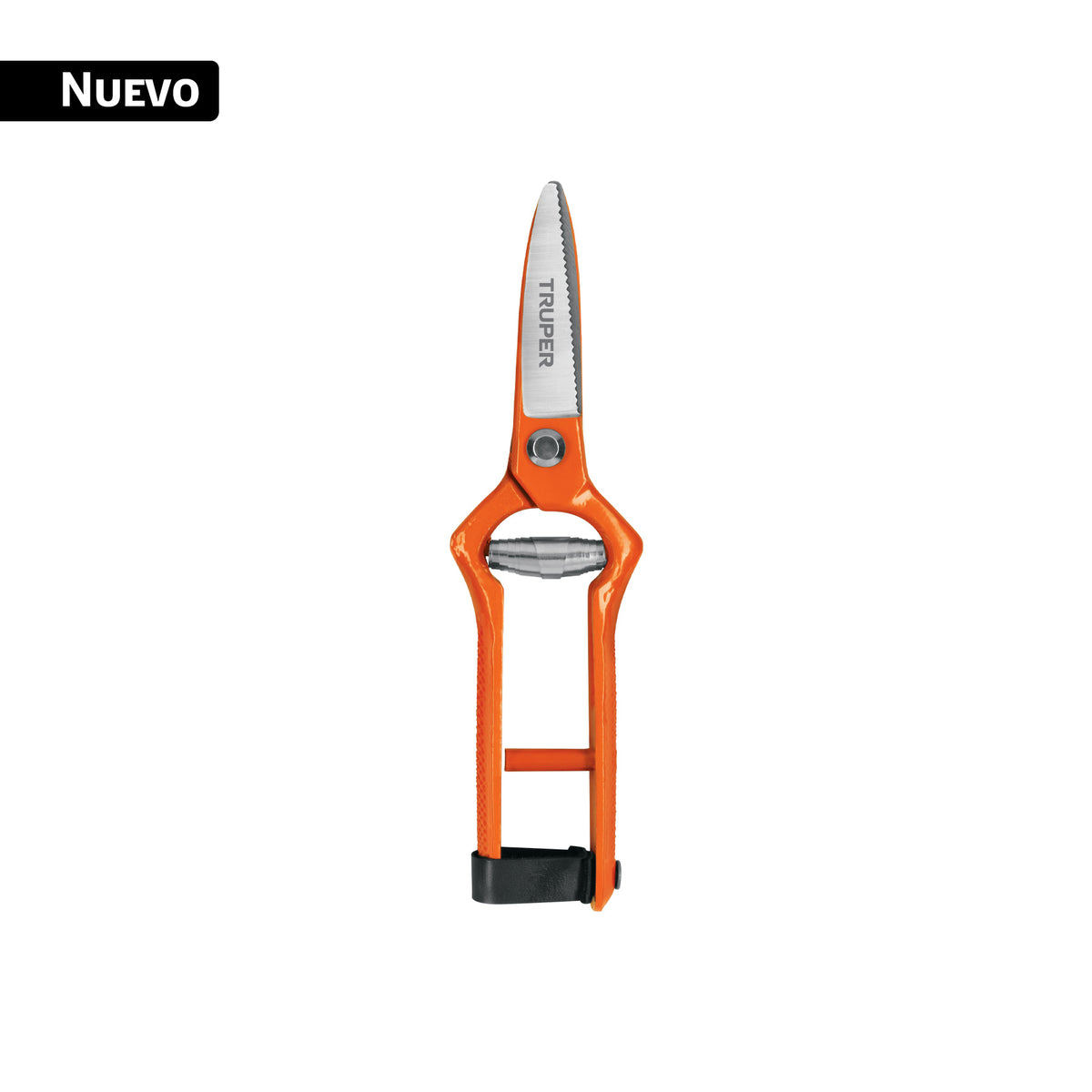 Tijera forjada para poda 7.5', recta, corte de uva, TRUPER — foto oficial 1
