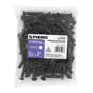 BOLSA 80 TORNILLOS 5/16 x 2" GRADO 5 FIERO 44776 TOR5-5/16X2