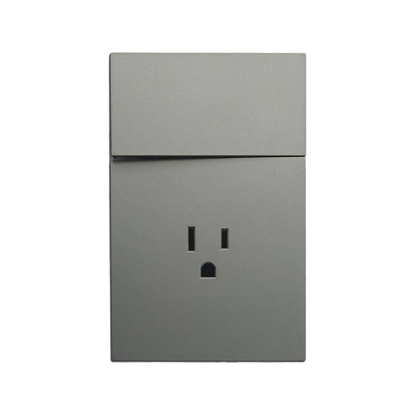 APAGADOR SENCILLO CON CONTACTO GRIS OXFORD 3 VIAS LUXURY ARTLITE APL-405