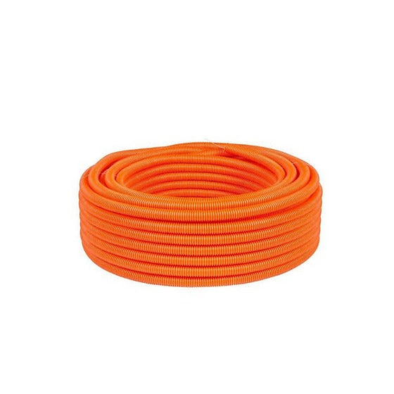 ROLLO POLIDUCTO CORRUGADO 50M 1" SIN GUÍA NARANJA REFLEX 615RS01OR
