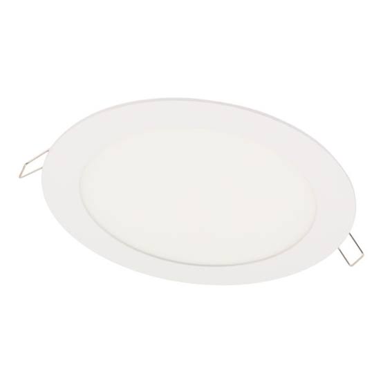 PANEL LED EMPOTRADO CIRCULAR 12W 27K LUZ CÁLIDA ESTEVEZ 39103