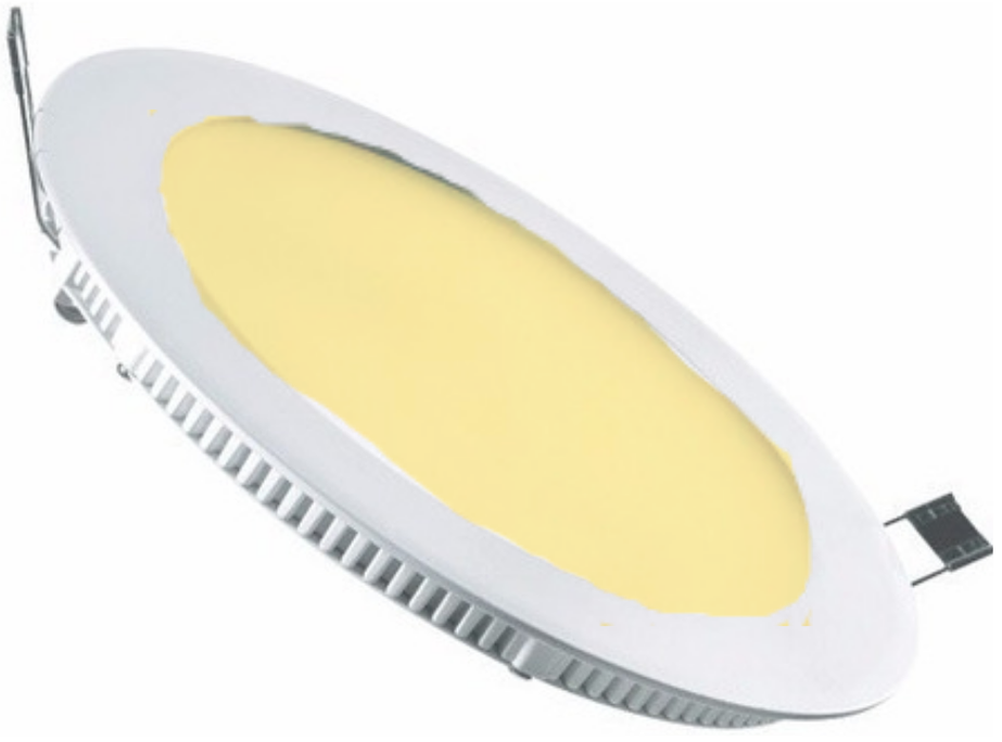 PANEL REDONDO SLIM 3W LUZ CALIDA