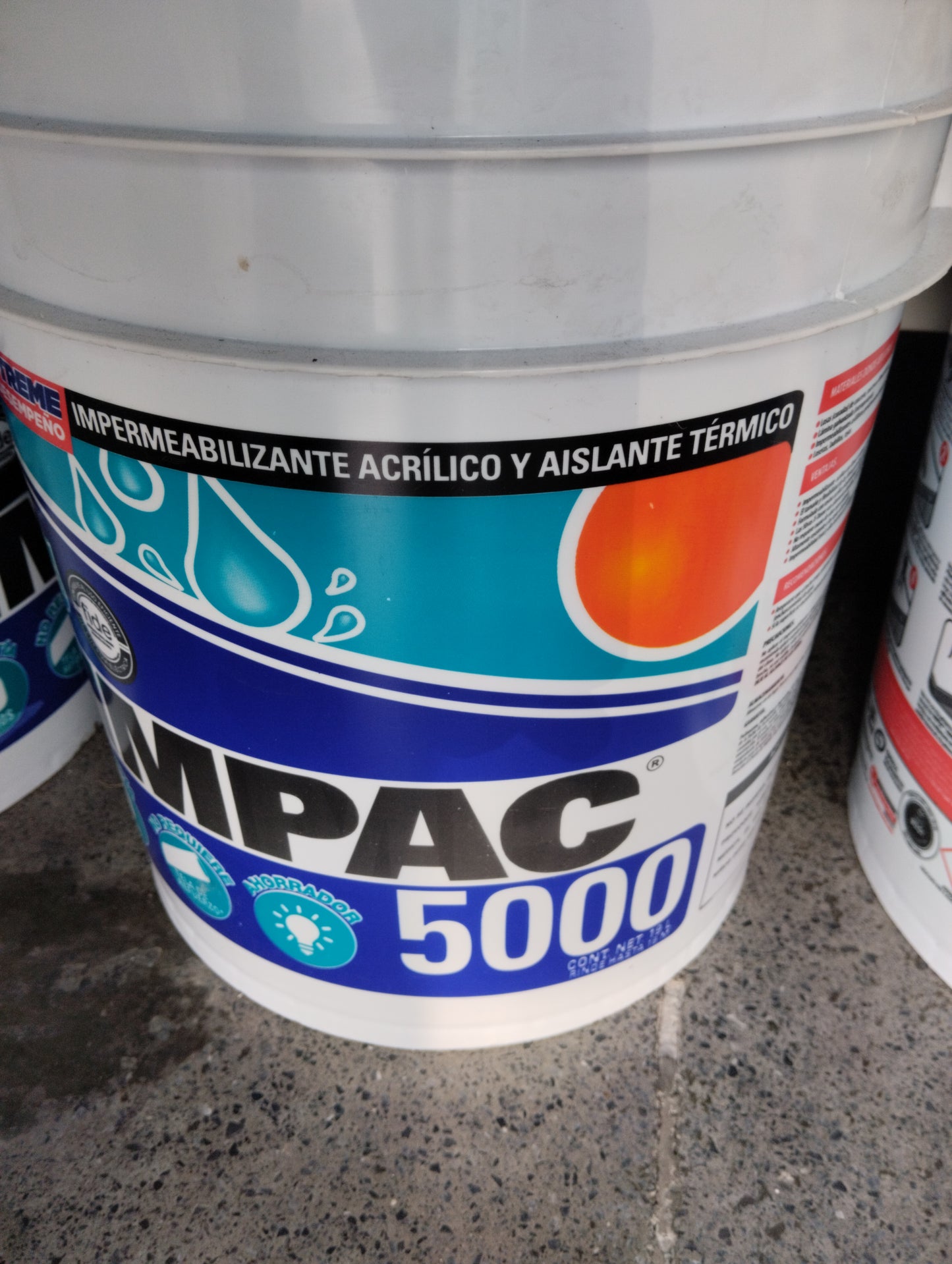 IMPAC IMPERMEABILIZANTE CUBETA 19LTS PRO 5000 LTB006