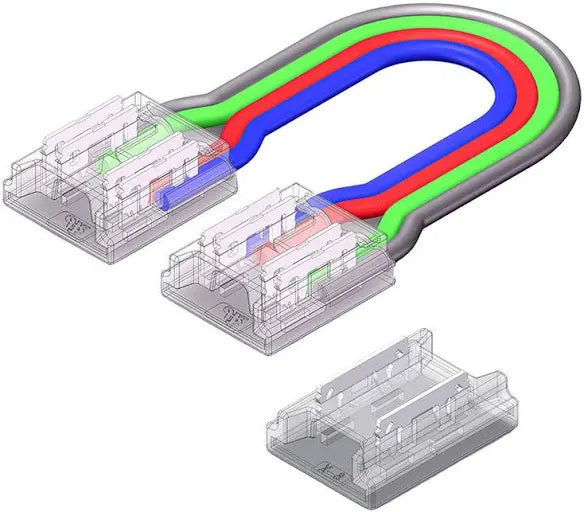 KIT DE CONECTOR PARA TIRA LED PIXEL WTI-101 WINLED WAC-102 INCLUYE UNA UNION Y DOS CONECTORES CON CABLES