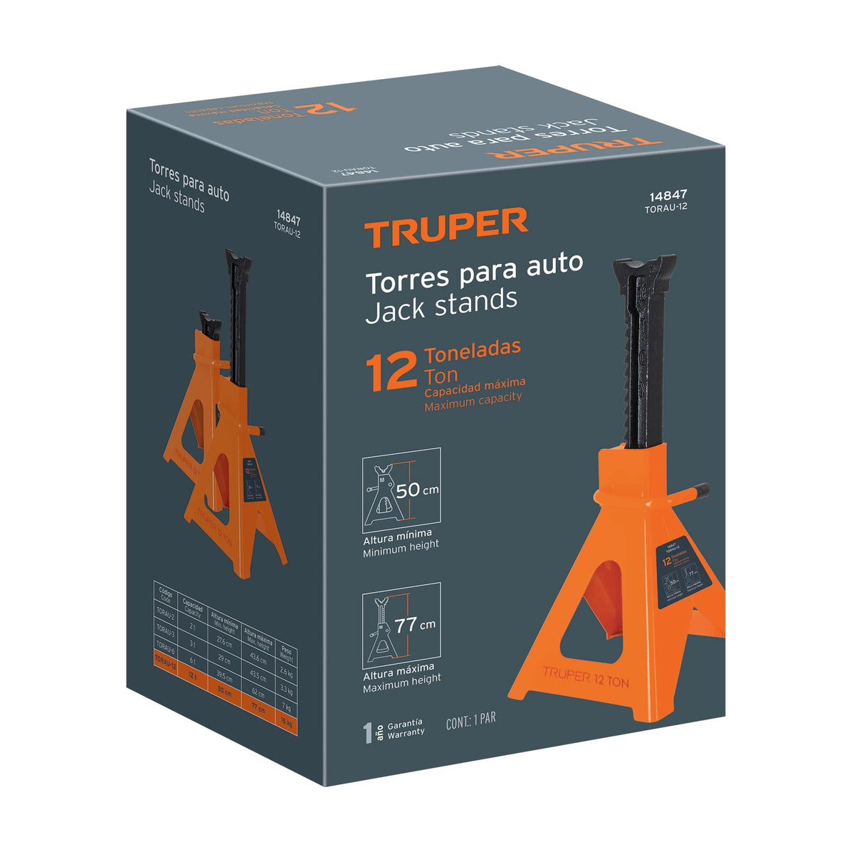 TORAU-12 Truper SKU 14847