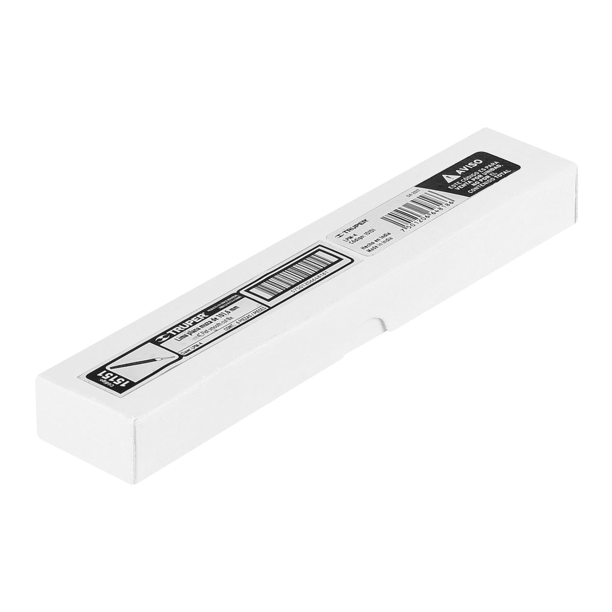 LIMA PLANA MUZA 4' TRUPER 15151 LPM-4 - vista adicional