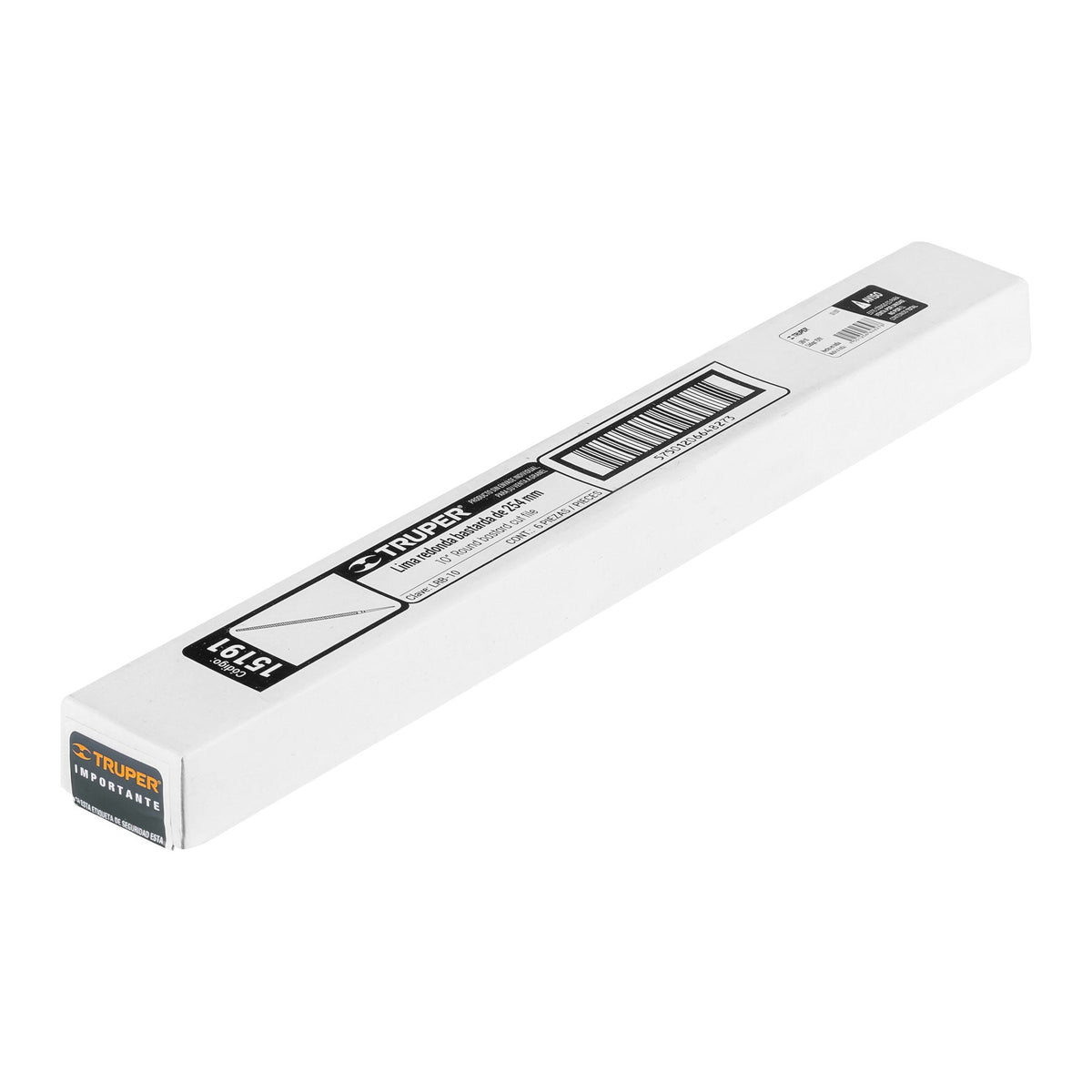 LIMA REDONDA BASTARDA 10' TRUPER 15191 LRB-10 - vista adicional