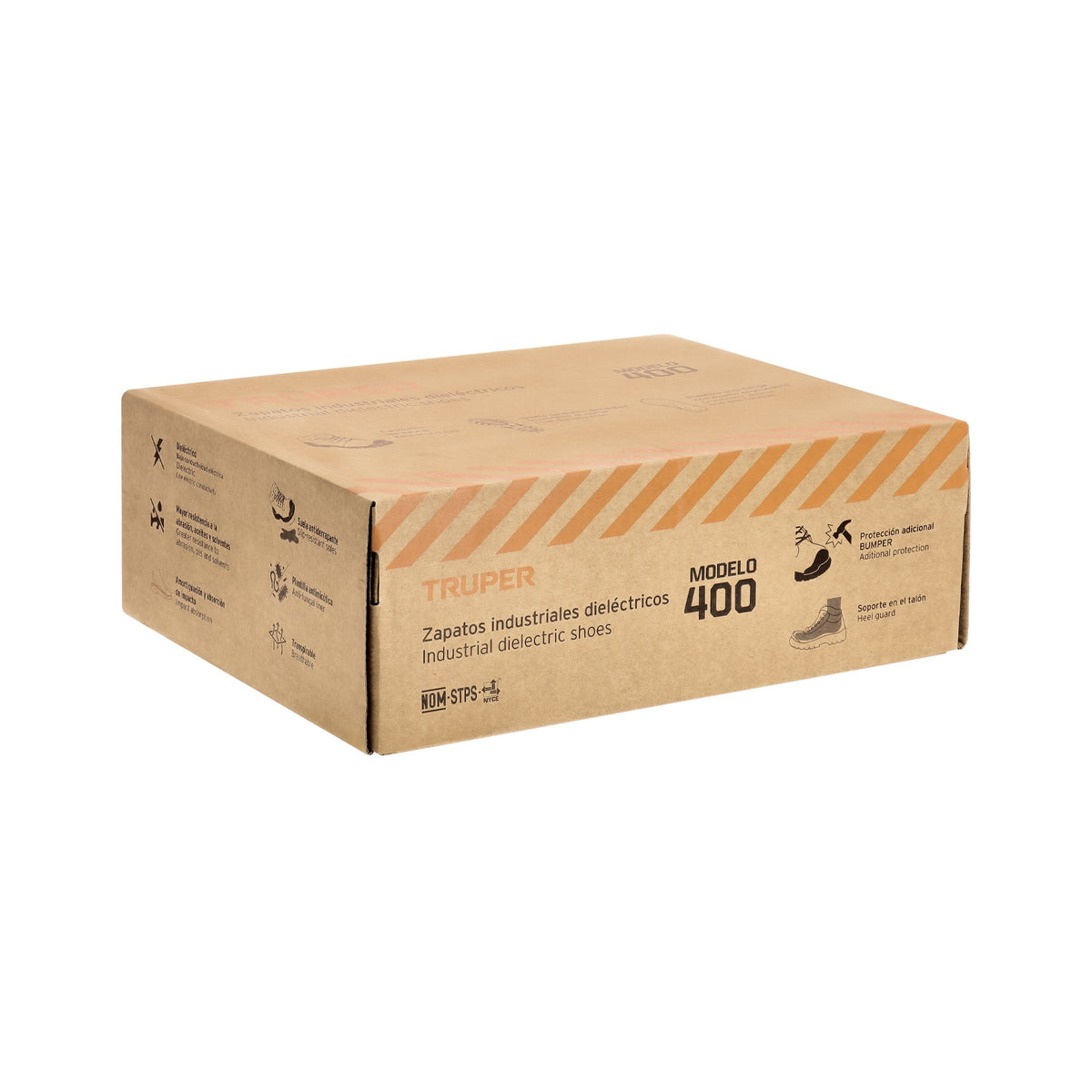 BOTA DE SEGURIDAD CAFÉ #26 CASQUILLO DE ARAMIDA TRUPER 15472 ZC-426C - vista adicional