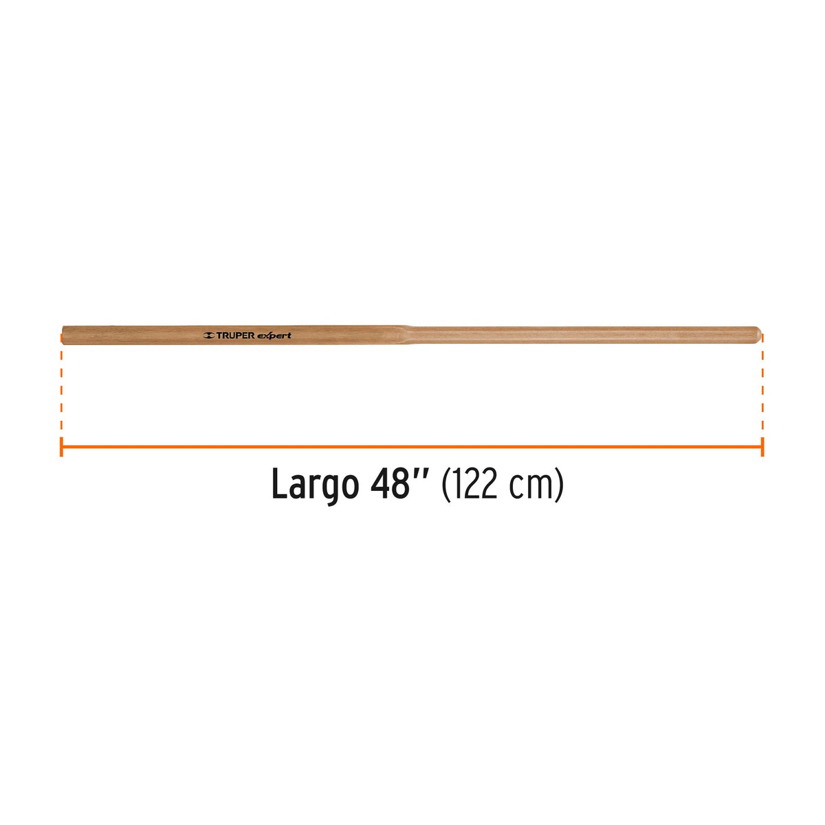 MANGO DE MADERA REPUESTO PARA CA-38 48' TRUPER 15936 MG-CA-35/38 - vista adicional