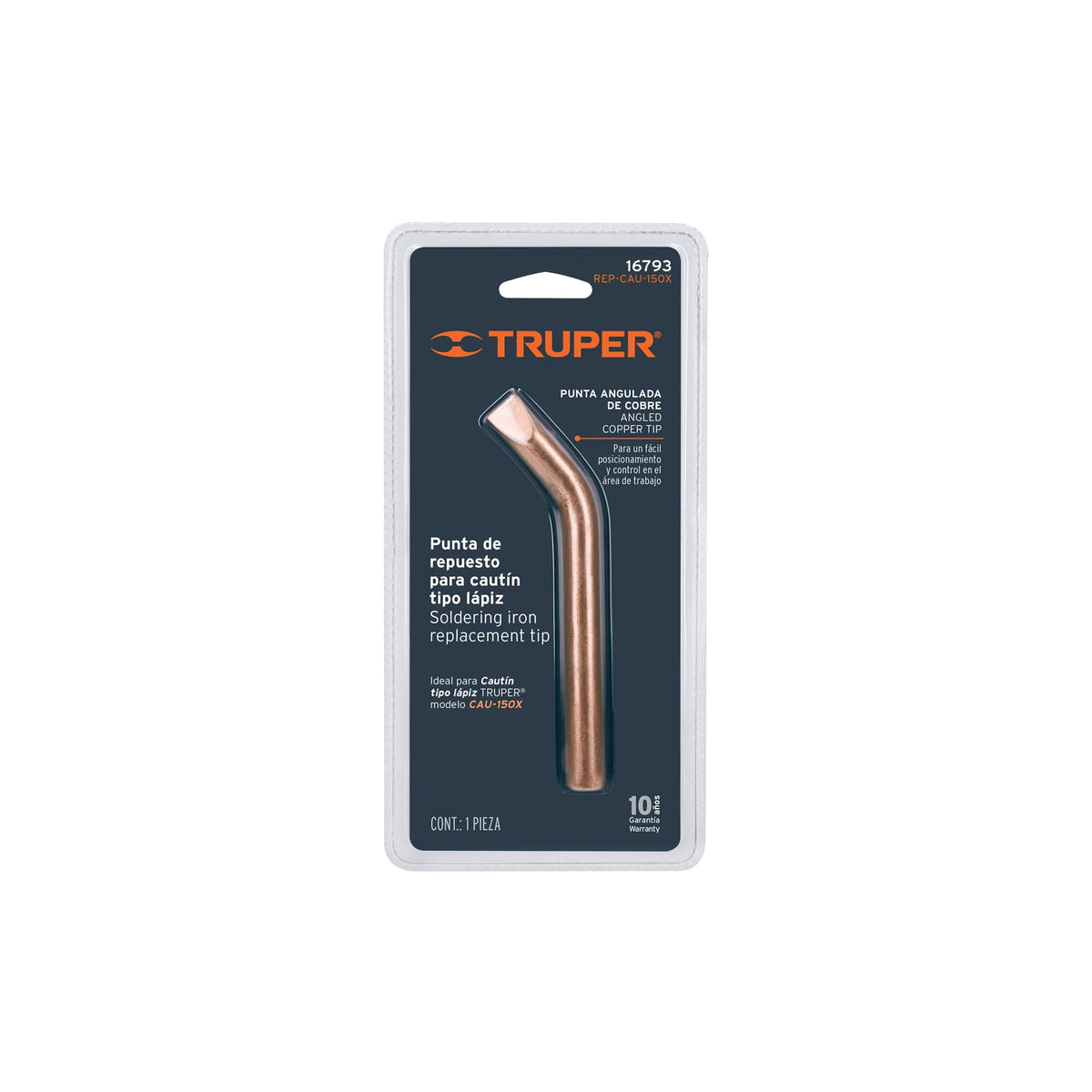 PUNTA DE REPUESTO PARA CAUTÍN TIPO LÁPIZ CAU-150X TRUPER 16793 REP-CAU-150X