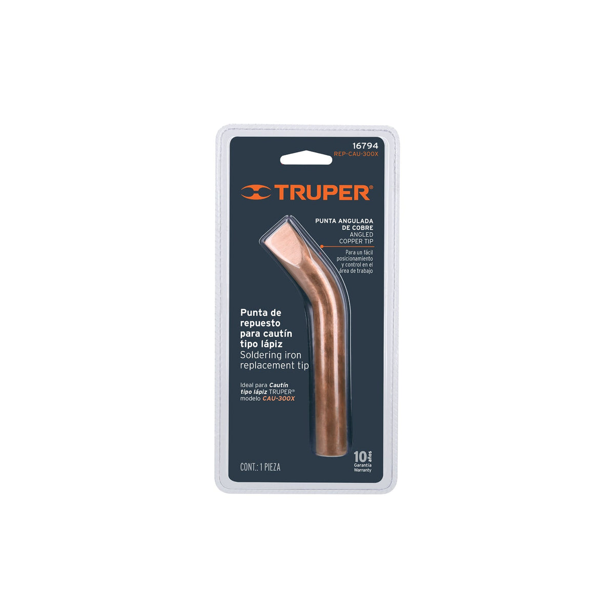 PUNTA DE REPUESTO PARA CAUTÍN TIPO LÁPIZ CAU-300X TRUPER 16794 REP-CAU-300X
