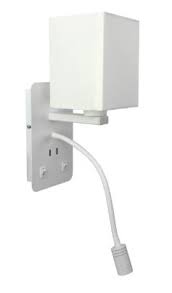 LUMINARIO SOBREPONER MURO LED 30K LUZ CALIDA E27 TLLED-2043/B