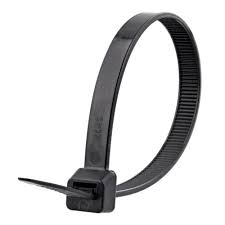 PAQ SUJETA CABLE DE 3.5" X 2.4MM NEGRO (100 PZAS) (ITSA)