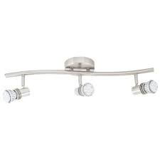 RIEL TRIPLE 3X50W 127V CON BASE GU10 (NO INCLUYE FOCOS)