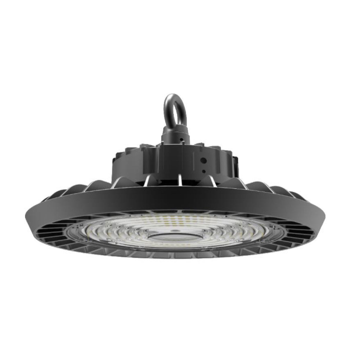 LÁMPARA INDUSTRIAL UFO NEGRO 100W 65K 100-277V 12000LM 100UFOLEDL65MVN