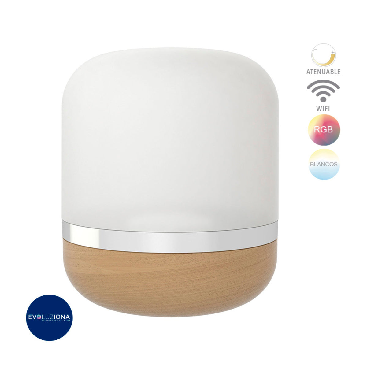 LAMPARA DECORATIVA PARA INTERIOR 12.5W 100-127V RGB710L 12DTTLLED16RGBWVM