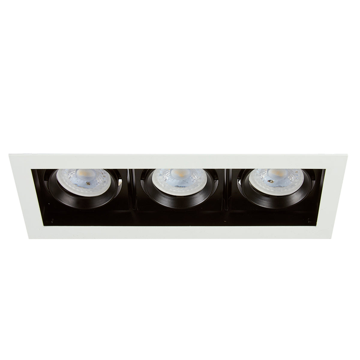 LUMINARIO LED EMPOTRADO PARA INTERIORES BLANCO 21W 100-240V GX5.3/GU10 X3 180YD4003MVB