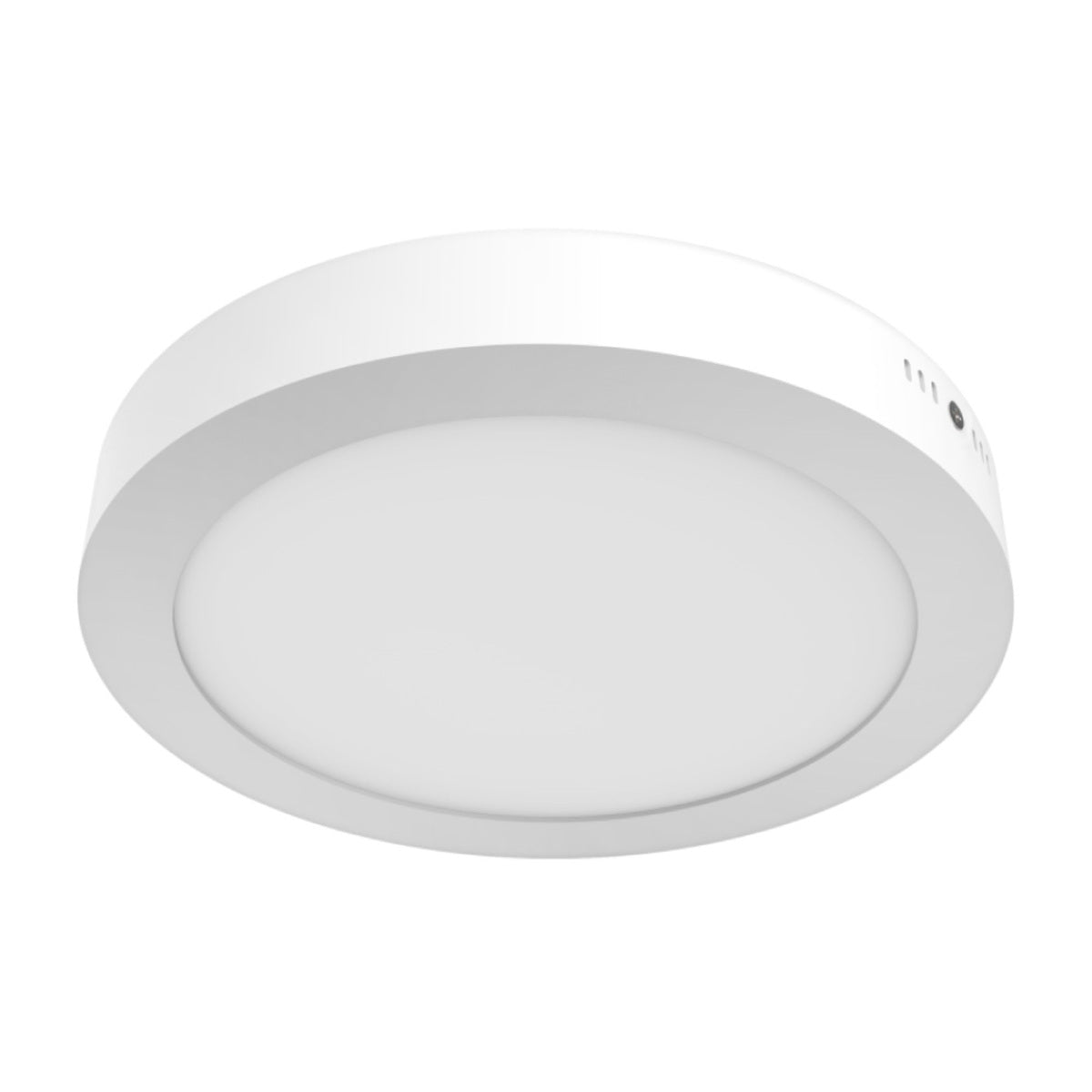 PLAFON LED REDONDO PARA INTERIORES DE SOBREPONER EN TECHO ANKAA III BLANCO 18W 100-240V 1200LM 30K 18PTLLEDR30MVB