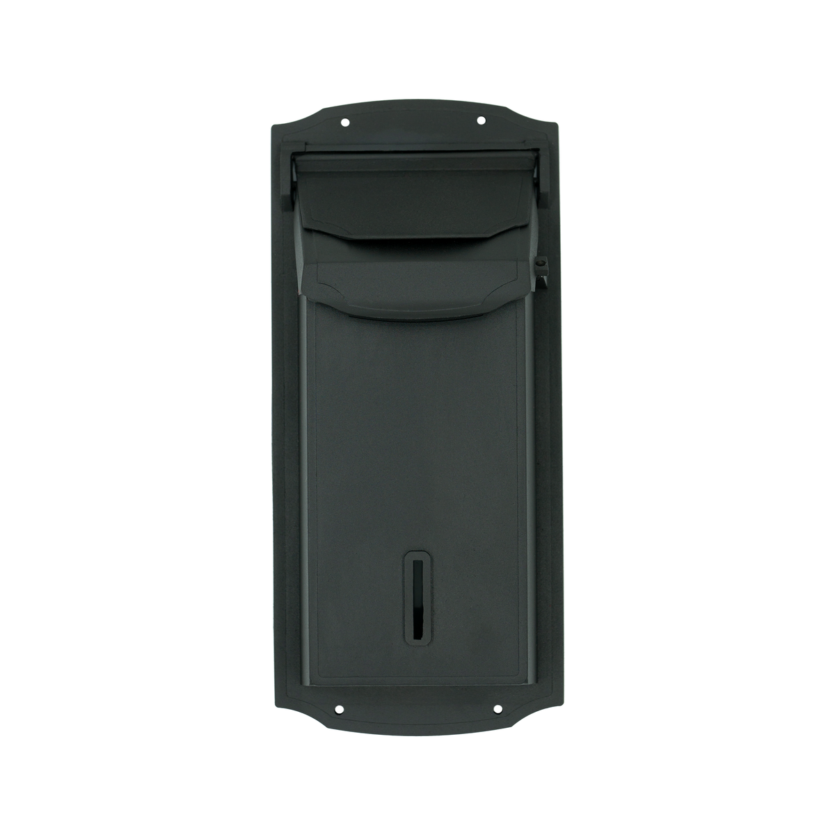 BUZÓN ITALIANO ALUMINIO NEGRO EXTERIOR
