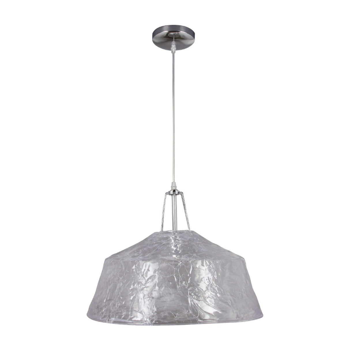 CANDIL SUSPENDIDO PARA INTERIORES DE TECHO TIAN TRANSPARENTE 8.5W 100-240V E27 20CTL1310MVAT