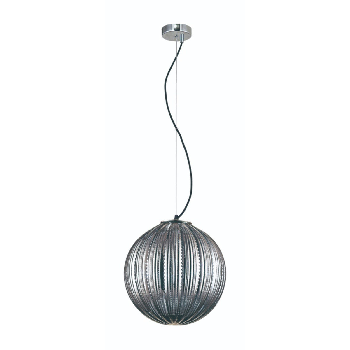 CANDIL LED SUSPENDIDO PARA INTERIORES DE TECHO PROCION CRISTAL CROMO 8.5W 100-240V E27 20CTL8065MVCR