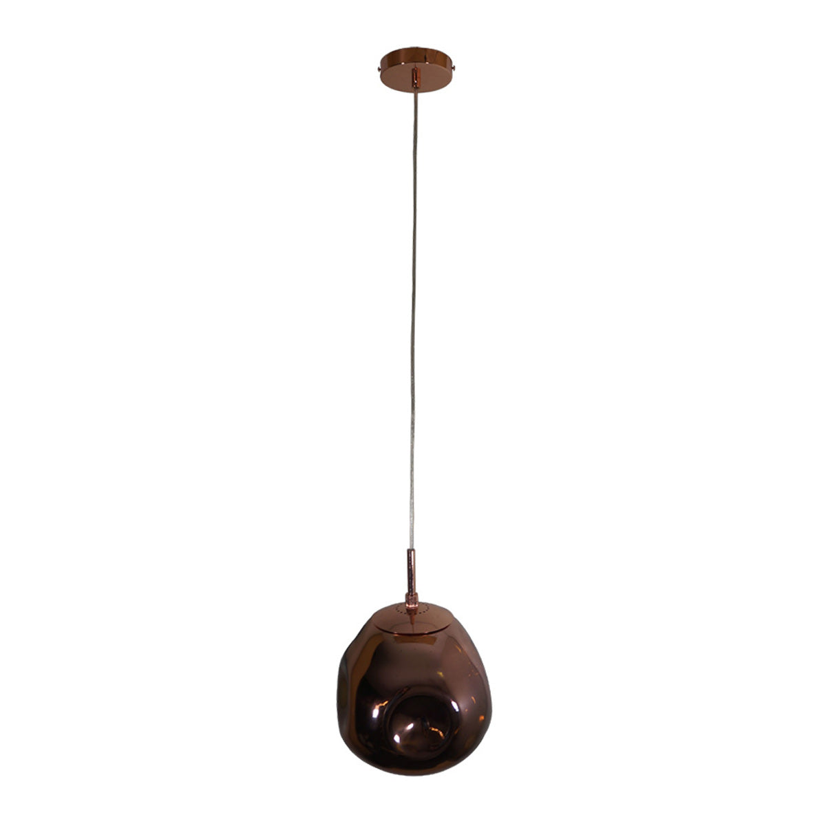 CANDIL SAIPH CRISTAL COBRE SUSPENDIDO S/L 8.5W 100-240V E27 20CTL8194MVCO