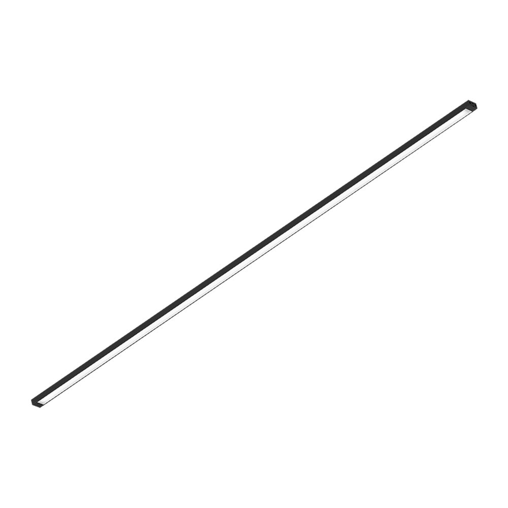 LUMINARIO LED LINEAL ATENUABLE DE SOBREPONER/SUSPENDIDO PARA INTERIORES DE TECHO SLIM 24 NEGRO 24W 127V 2200LM 40K 24DLFCLED120SV40N