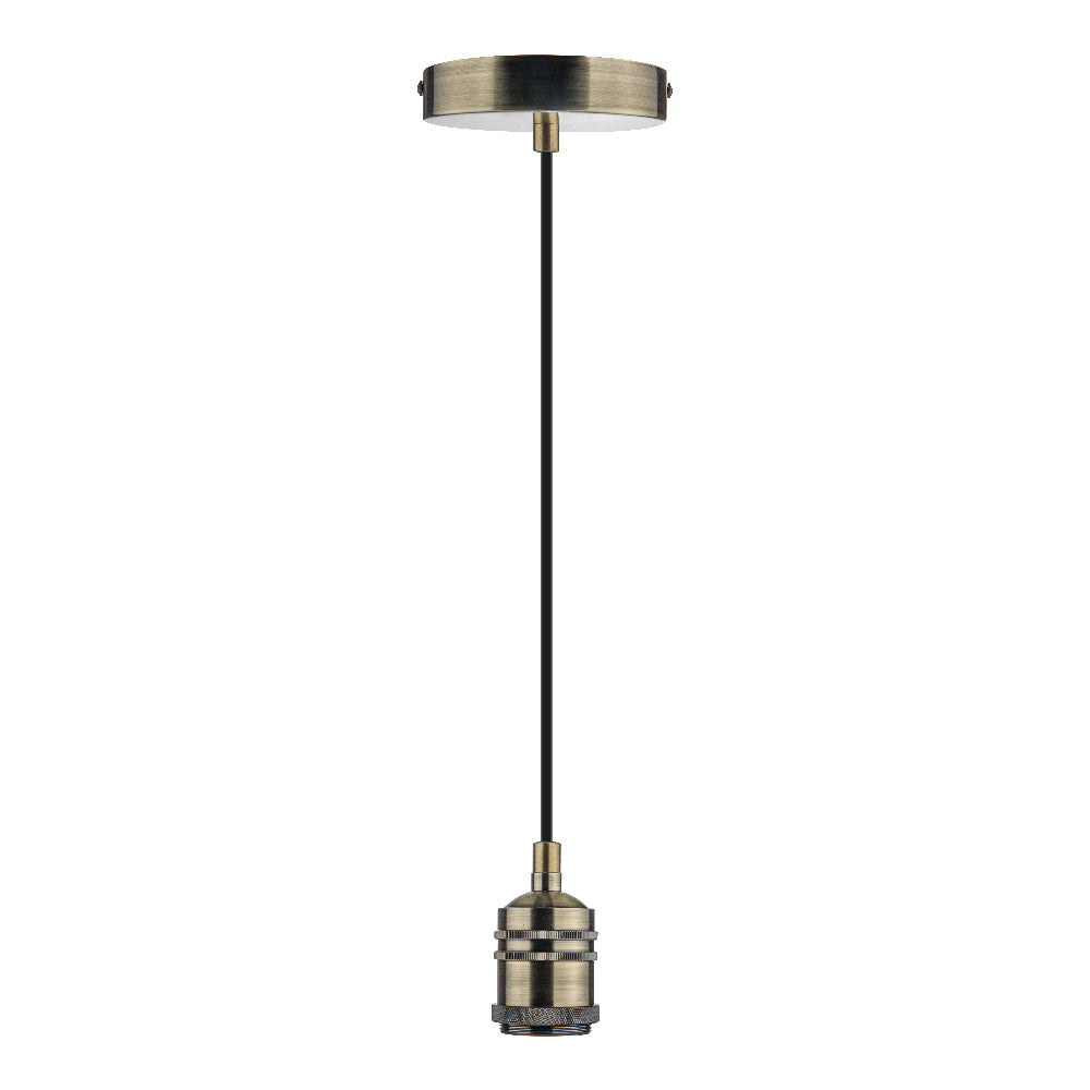 CANDIL SOCKET HIERRO ANTIGUO SUSPENDIO PARA INTERIORES 8.5W 100-240V E27 60SOCK111MVE27HA