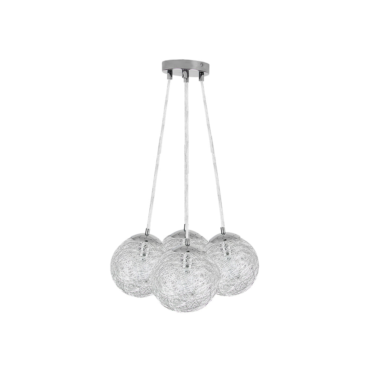 CANDIL BASTIA I ALUMINIO SUSPENDIDO S/L 80W 100-240V E27 CTL-6023