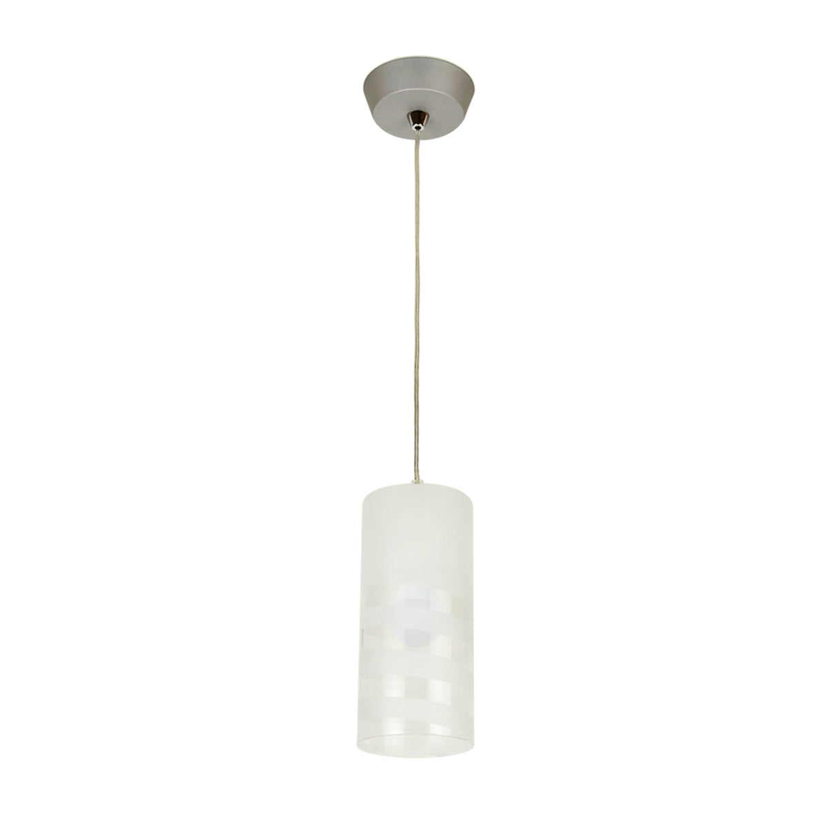 CANDIL LERIDA CRISTAL OPALINO SUSPENDIDO S/L 15W 100-240V E27 CTL-8100/S