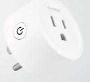 ENCHUFE CONTACTO SMART SENCILLO 1100W 100-240V PL0000GW