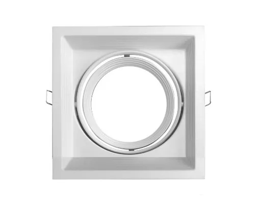 LUMINARIO LED CUADRADO PARA UNA LAMPARA AR111 GU10 51981