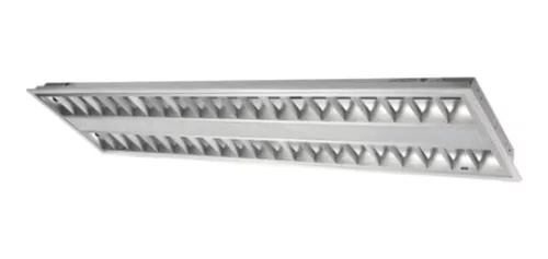 GABINETE LED EMPOTRABLE 30X120CM LUZ FRIA 2X20W 100-265V 3600LM 65K G13 57224