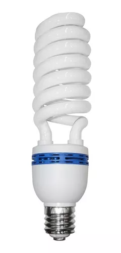 FOCO AHORRADOR ESPIRAL FLUORESCENTE BLANCO FRIO 85W 220V 5950LM 65K E40 50205