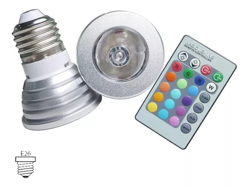 JDR 3W E26 RGB CON CONTROL