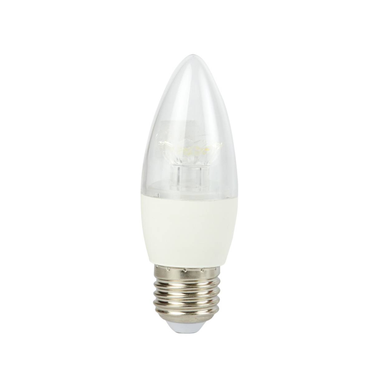 FOCO LED TIPO VELA ATENUABLE 6W 100-127V 30K 470LM E27 EICD-LED/6W/30