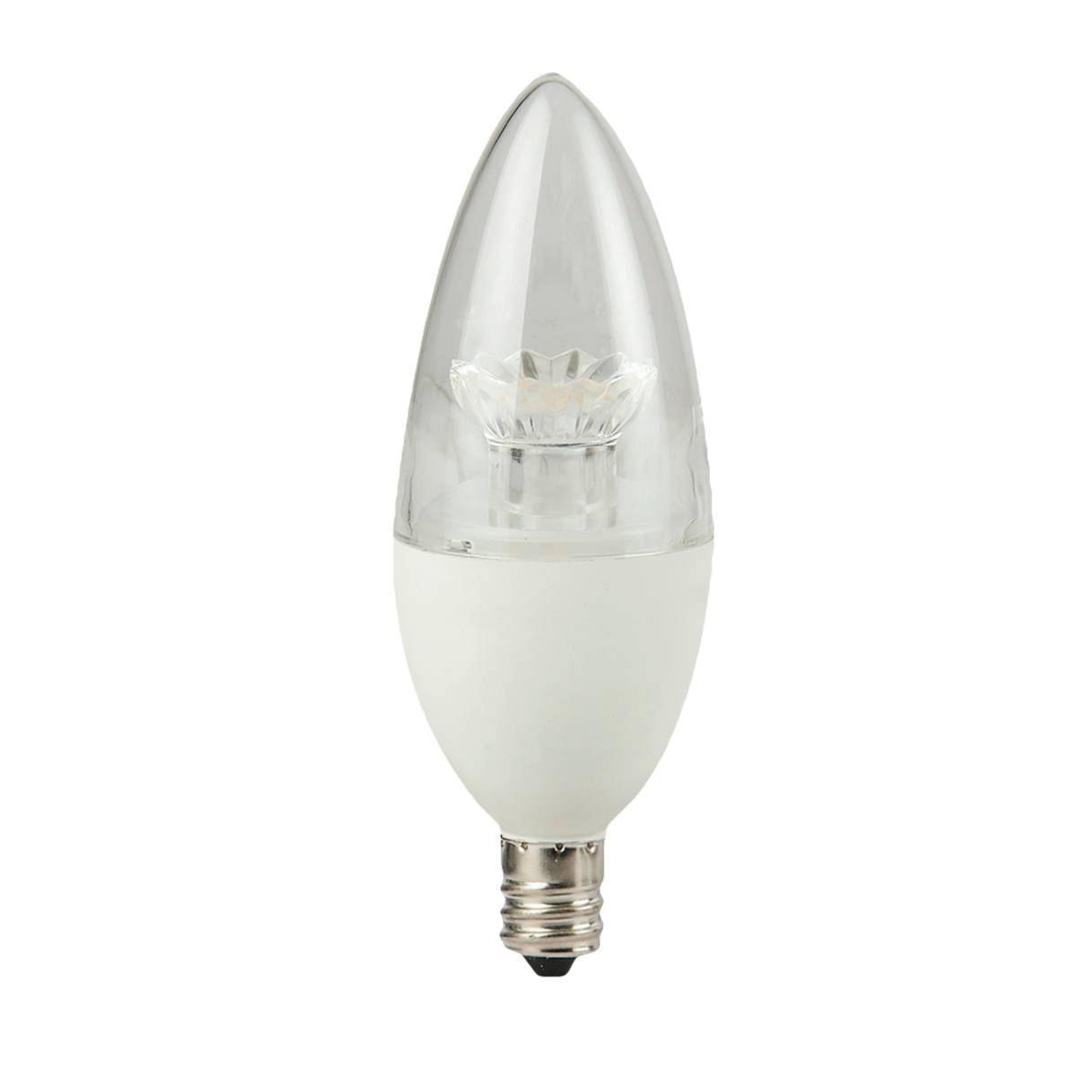 FOCO LED TIPO VELA ATENUABLE 6W 100-127V 470LM 30K E12 EICMD-LED/6W/30