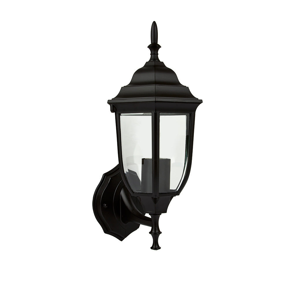 FAROL DE MURO PARA EXTERIOR DE SOBREPONER NEGRO SALERMO 20W 100-240V E27 FTL-6002/N