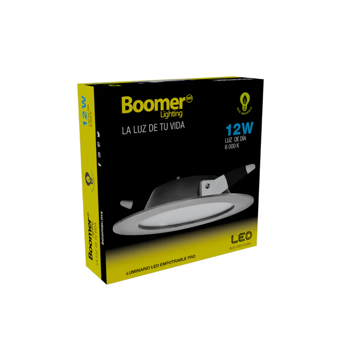 EMPOTRABLE PRODE TECHO PARA INTERIORES DIONE PLATA 12W 127V 60K BLDL-0501-01260