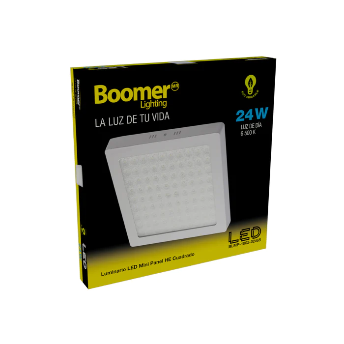 MINI PANEL LED PARA INTERIORES DE TECHO BLANCO HYDRA 24W 100-240V 2400LM 65K BLMP-1002-02465