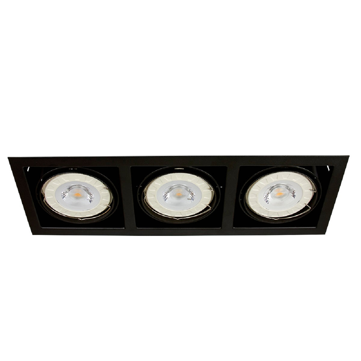 SPOT EMPOTRABLE DIRIGIBLE DE TECHO PARA INTERIOR LED 100-240/12V G53X3 YD-700-3/N