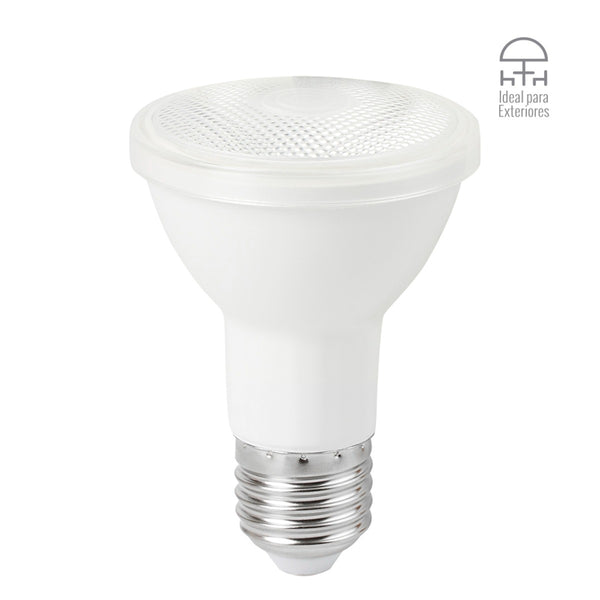 LAMPARA LED PARES 9W 100-240V 6500K LUZ FRIA  E27 650LM 09PAR20LED65MV35