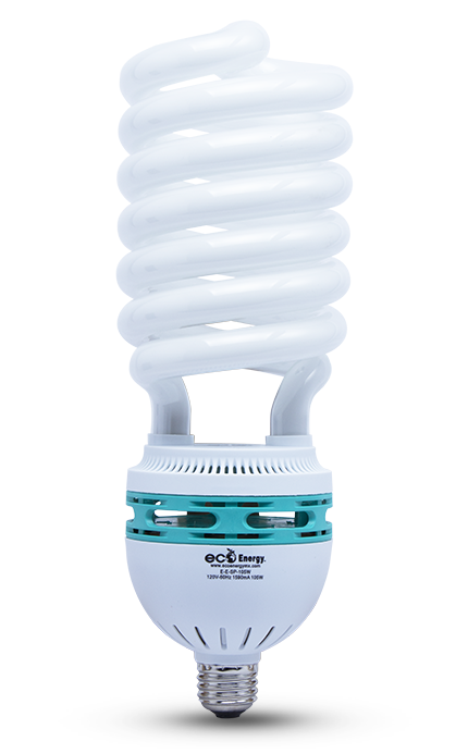 FOCO AHORRADOR ESPIRAL 105W E26 12V PLUSRITE SP-105W