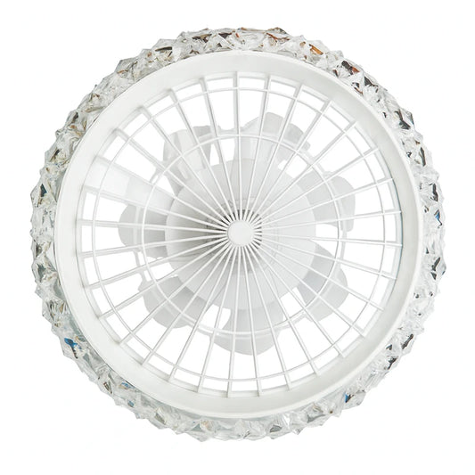 VENTILADOR 19.6´ CON LUZ LED DIAMANTE 70W CCT MULTI TEMPERATURA TECNOLED ML-FAN-VC206A
