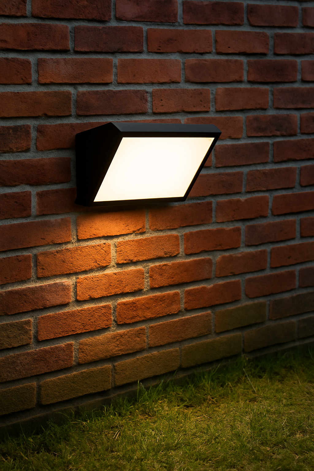 LÁMPARA MURO WALLPACK EXTERIOR NEGRO 20W 1600LM MULTI-TEMPERATURA LUMMI 1138