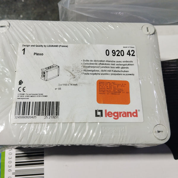CAJA PLEXO 155X110X74 10 ENTRADAS