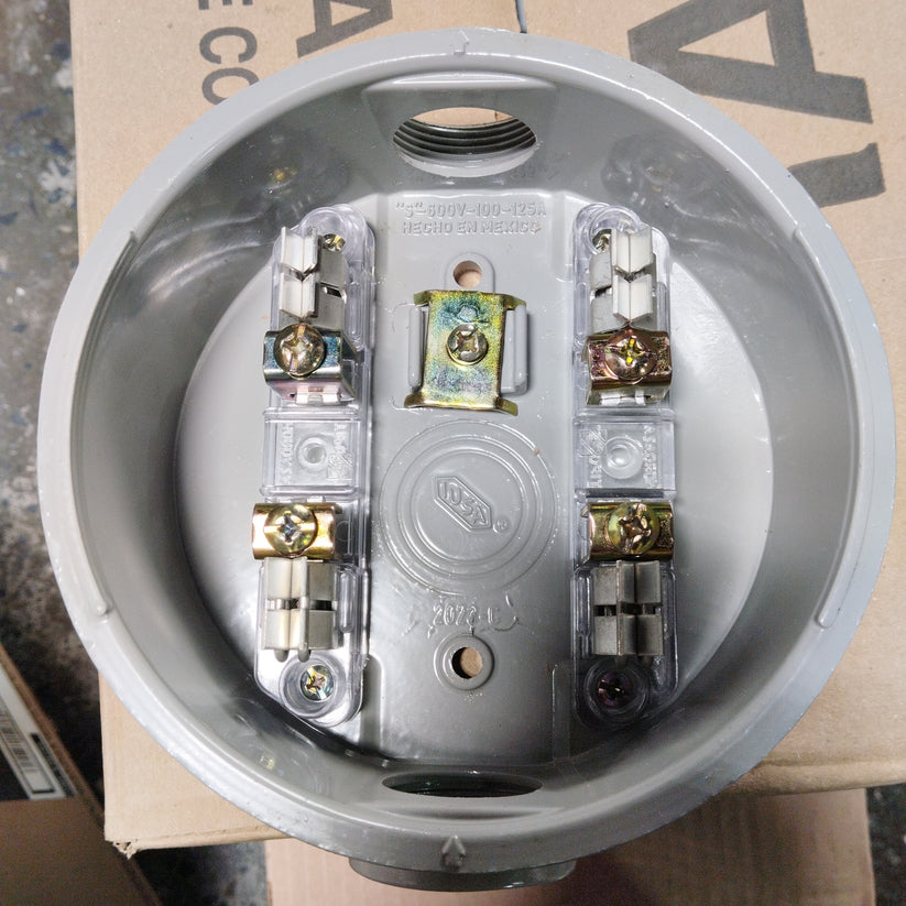 BASE SOCKET PARA MEDIDOR O WATTHORIMETRO 4 TERMINALES – Nosa.mx
