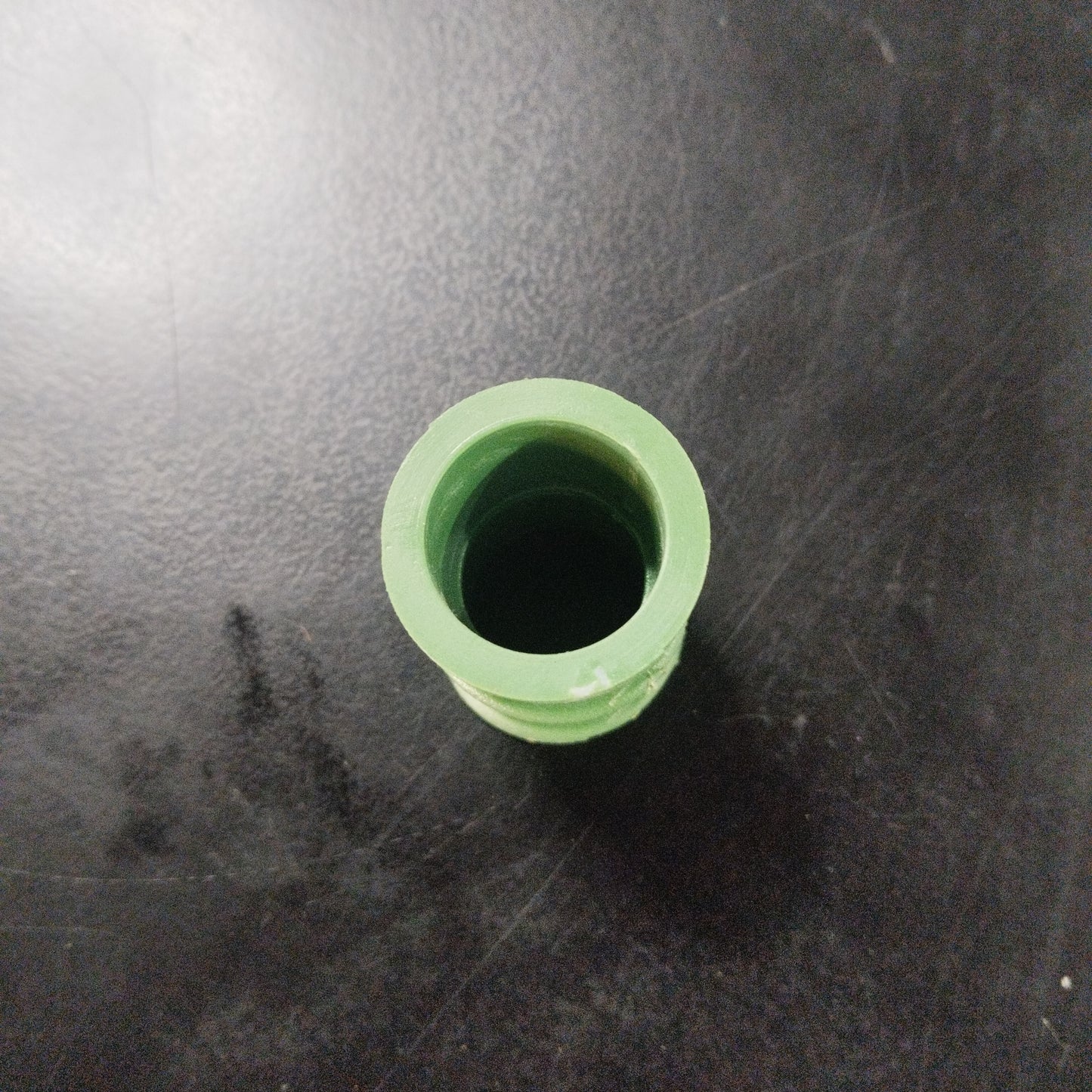 Cople verde PVC conduit 1/2" tipo pesado