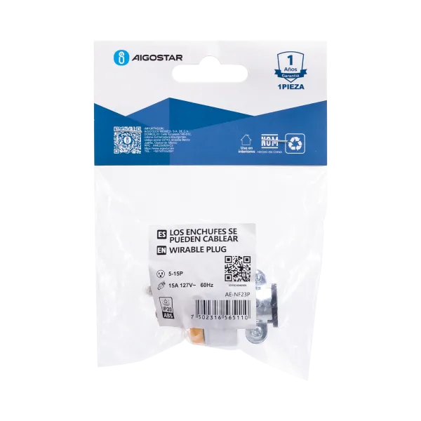 CLAVIJA INDUSTRIAL ATERRIZADA AIGOSTAR AE-NF23P