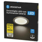 PANEL SLIM EMPOTRADO LED REDONDO 24W 30K LUZ CÁLIDA AIGOSTAR 675512